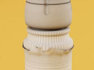 hq details vol01 alcohol bottles Modello 3D