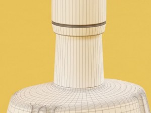 hq details vol01 alcohol bottles Modello 3D