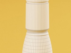 hq details vol01 alcohol bottles Modello 3D