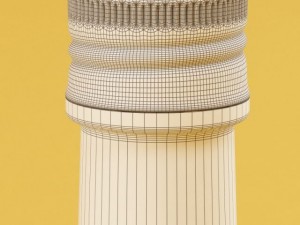 hq details vol01 alcohol bottles Modello 3D