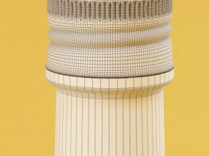 hq details vol01 alcohol bottles 3D Model