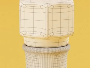 hq details vol01 alcohol bottles 3D Model