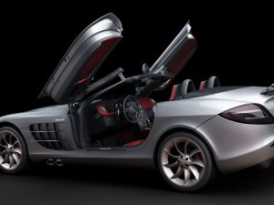 mercedes benz slr mclaren Model 3D