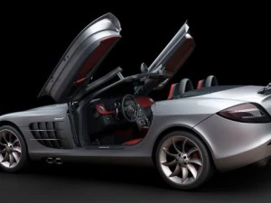 mercedes benz slr mclaren 3D Model