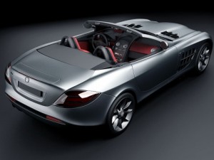 mercedes benz slr mclaren Model 3D