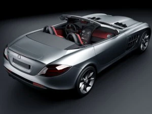 mercedes benz slr mclaren 3D Model