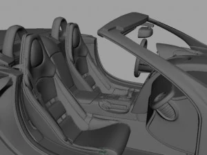 mercedes benz slr mclaren 3D Model