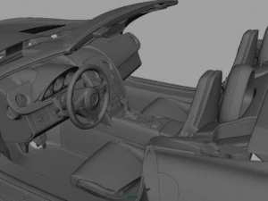 mercedes benz slr mclaren 3D Model