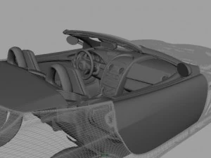 mercedes benz slr mclaren 3D Model