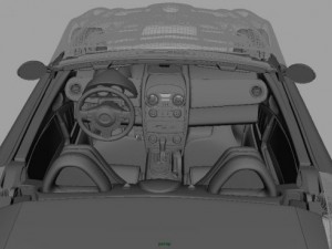 mercedes benz slr mclaren Model 3D