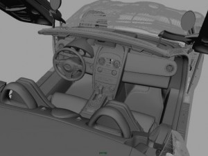 mercedes benz slr mclaren Model 3D