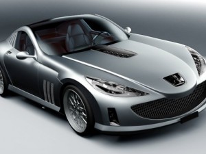 peugeot 907 concept 3D मॉडल