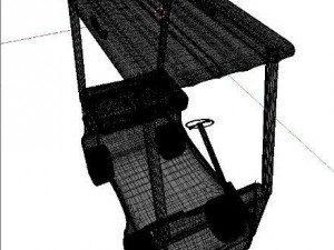 golf cart 3D मॉडल