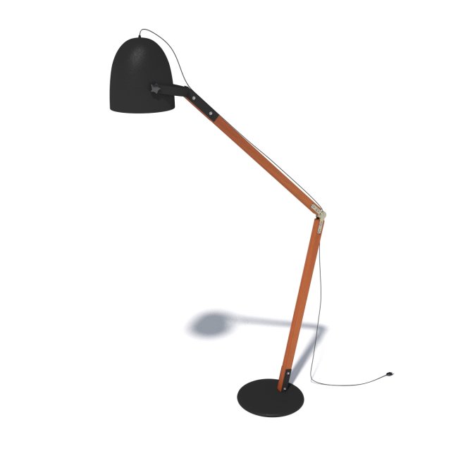 butler fs style stand lamp 3D मॉडल .c4d .max .obj .3ds .fbx .stl .blend 