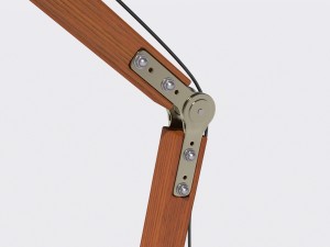 butler fs style stand lamp 3D मॉडल