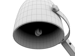 butler fs style stand lamp 3D मॉडल