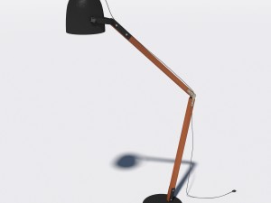 butler fs style stand lamp 3D मॉडल