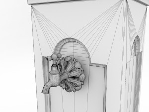concrete watertap column Modelo 3D