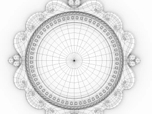 torquoise pendant 3D Model