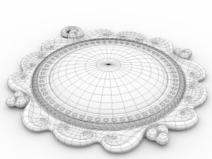 torquoise pendant Modèle 3D