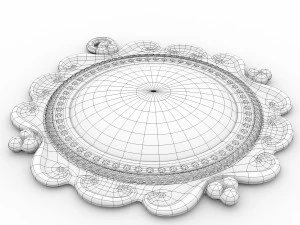 torquoise pendant 3D Model