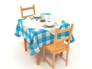 dining table 3D Model