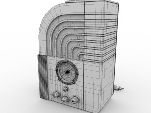 zenith 812 radio 3D 모델