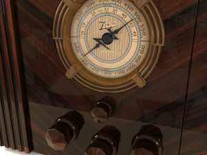 zenith 812 radio 3D 모델