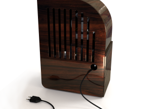 zenith 812 radio 3D 모델