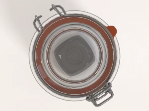 glass jar - big 3D Model