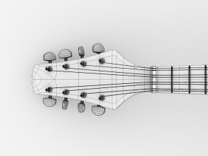 mandolin 3D 模型