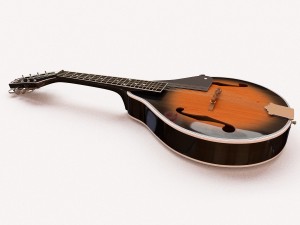 mandolin 3D 模型