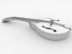 mandolin 3D 模型