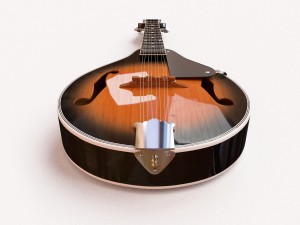 mandolin 3D 模型