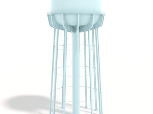 water tower of thomaston 3D Модель