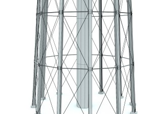 water tower of thomaston Model 3D