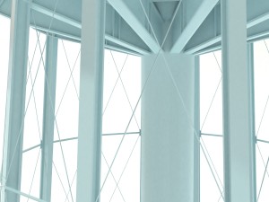 water tower of thomaston Model 3D