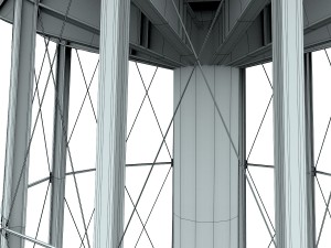 water tower of thomaston Model 3D