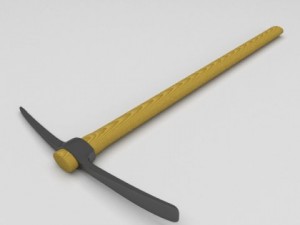 garden tools set 3Dモデル
