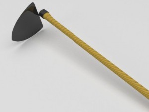 garden tools set 3Dモデル