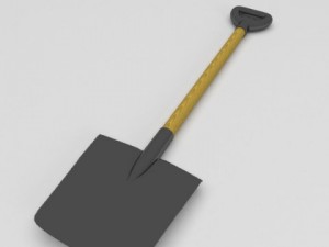 garden tools set 3Dモデル