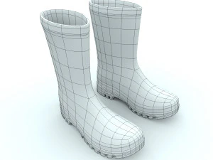 flamingo wellies 3D Model