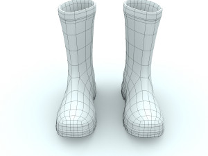 flamingo wellies 3D 模型