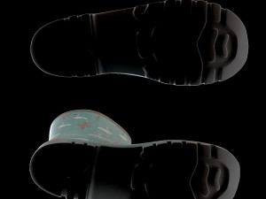 flamingo wellies 3D 模型