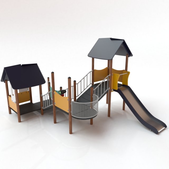 climbing castle 3D 模型 .c4d .max .obj .3ds .fbx .stl .blend 