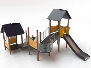 climbing castle 3D Model