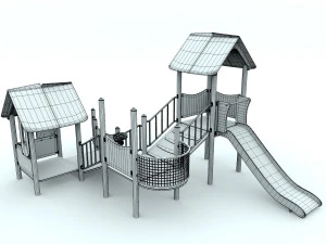 climbing castle 3D Model