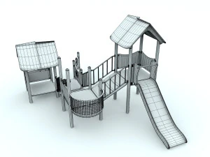 climbing castle 3D Model