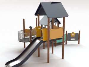 climbing castle 3D 模型