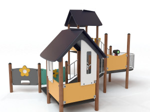 climbing castle 3D 模型